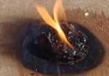 homemade wax firestarter cup